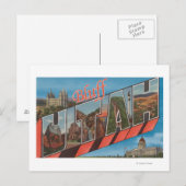 Bluff, UtahLarge Letter ScenesBluff, UT Postkarte (Vorne/Hinten)