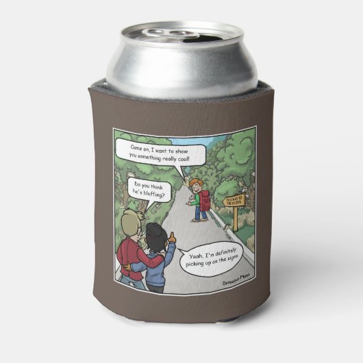 Bluffing Funny Can Cooler Dosenkühler (Kanne Rückseite)