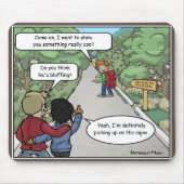 Bluffing Funny Mouse Pad Mousepad (Vorne)