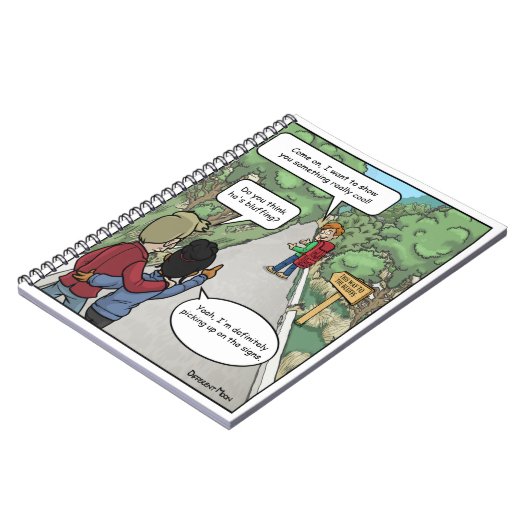 Bluffing Funny Notebook Notizblock (Linke Seite)