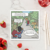 Bluffing Funny Party Napkins Serviette (Beispiel)