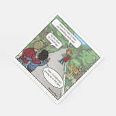 Bluffing Funny Party Napkins Serviette (Ecke)