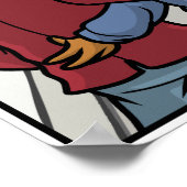 Bluffing Funny Poster (Ecke)