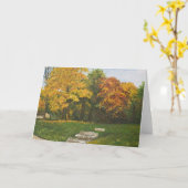 Bluffside in der Herbst-Gruß-Karte Karte (Gelbe Blume)