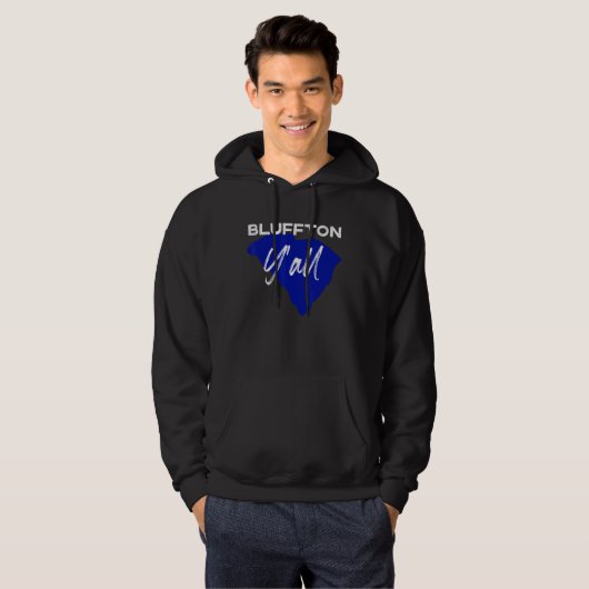 Bluffton South Carolina Yall Sc Palmetto Staat Roa Hoodie (Vorne ganz)