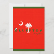 Bluffton Staat von Mind Christmas Red Green