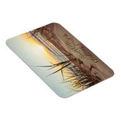 Bluffton State of Mind In den Sand geschrieben SC Magnet (Rechte Seite)