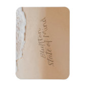 Bluffton State of Mind In den Sand geschrieben SC Magnet (Vertikal)
