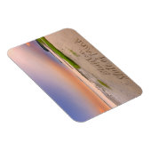 Bluffton State of Mind In den Sand geschrieben SC  Magnet (Rechte Seite)
