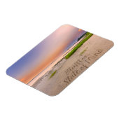 Bluffton State of Mind In den Sand geschrieben SC  Magnet (Linke Seite)
