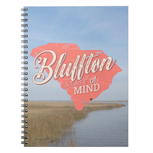 Bluffton State of Mind Lowcountry South Carolina Notizblock (Vorderseite)
