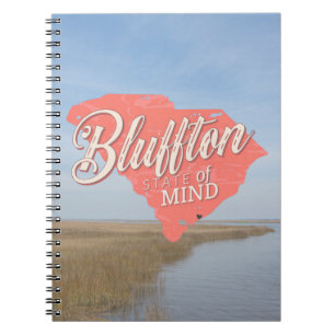 Bluffton State of Mind Lowcountry Süd-Carolina Notizblock