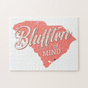 Bluffton State of Mind Lowcountry Süd-Carolina Puzzle