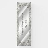 Blüh 60. Diamond Wedding Jubiläum Banner (Vertikal)