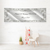 Blüh 60. Diamond Wedding Jubiläum Banner (Insitu)