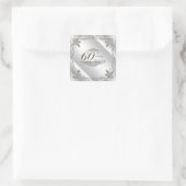 Blüh Diamond 60. Wedding Anniversary Stickers (Tasche)