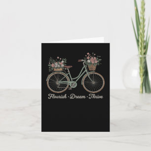 Blüh Dream Thrive Blumenbike Trump Subtle Res Karte