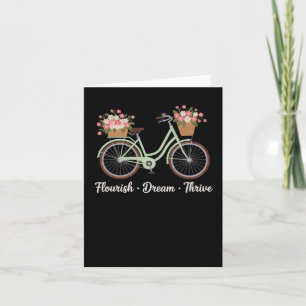 Blüh Dream Thrive Blumenbike Trump Subtle Res Karte