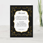 Blüh Ermutigung Bibel Verse Sympathie Karte (Vorderseite)