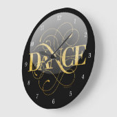 Blüh Große Wanduhr (Winkel)