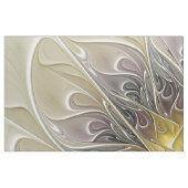Blüh mit Gold Moderne Abstrakte Fraktal Blume Stoff (Fat Quarter (45,7 x 55,9 cm))