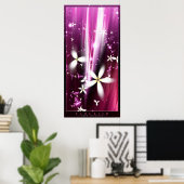 Blüh Poster (Heimbüro)