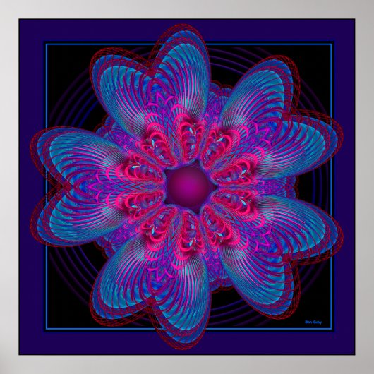 Blüh Poster (Vorne)