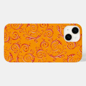 Blüh Swirl Case-Mate iPhone Hülle (Rückseite (Horizontal))