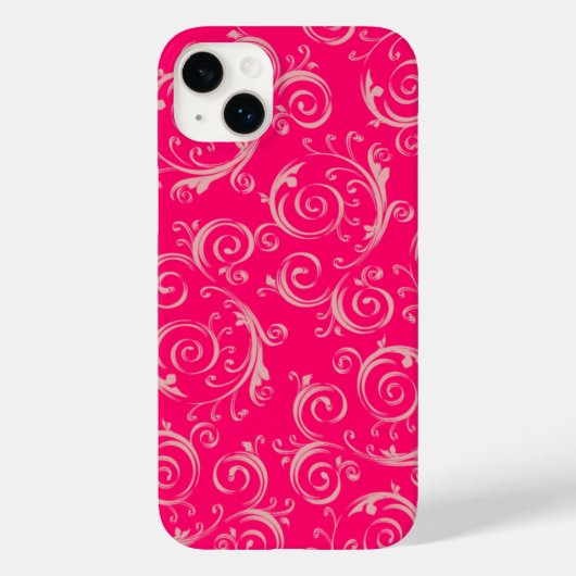 Blüh Swirl Case-Mate iPhone Hülle (Rückseite)