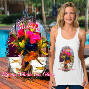 Blühe dort, wo du strahlst PM0001 Tank Top