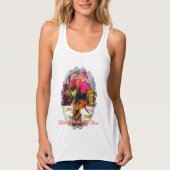 Blühe dort, wo du strahlst PM0001 Tank Top (Vorderseite)