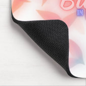Blühe in Einsamkeit Ästhetik Florale Pastell Cute Mousepad (Ecke)