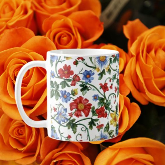 Blühe Kühn – Florale Inspirierende Tasse