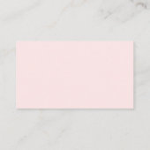 Blühe Platzkarte rot/gold (Rückseite)
