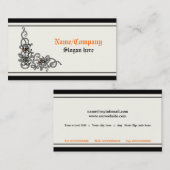 Blühe Visitenkarte für Weinstock (Vorne/Hinten)