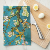Blühen Almond Tree Van Gogh Kunst und Kultur Handtuch (Viertel Falte)