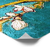 Blühen Almond Tree Van Gogh Kunst und Kultur Poster (Ecke)