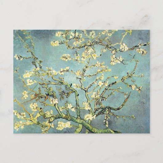 Blühen Almond Tree Van Gogh Kunst und Kultur Postkarte (Vorderseite)