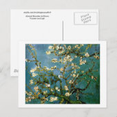 Blühen Almond Tree Van Gogh Kunst und Kultur Postkarte (Vorne/Hinten)