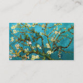 Blühen Almond Tree Van Gogh Kunst und Kultur Visitenkarte (Rückseite)