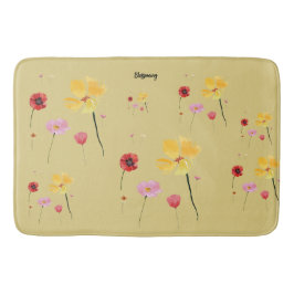 Blühen Badematte