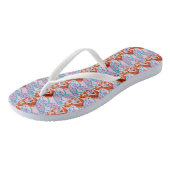 Blühen Badesandalen (Schrägansicht)
