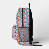 Blühen Bedruckter Rucksack (Rechts)