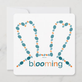 Blühen, Blühen, Blüten... Feiertagskarte