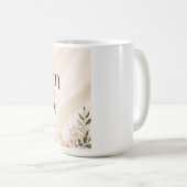Blühen & Brühen Blumen-Kaffeetasse. Kaffeetasse (VorderseiteRechts)