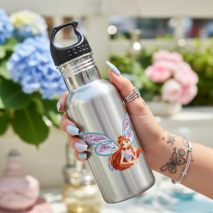 Blühen Edelstahlflasche