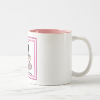 Blühen eine mylittlechi.com-Schaffung Zweifarbige Tasse