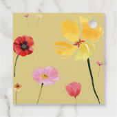 Blühen Geschenkanhänger (Rückseite)