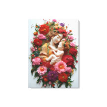 Blühen in der Hingabe Goddess & Baby