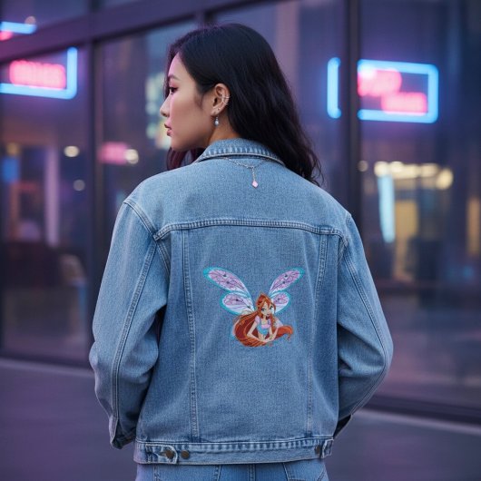 Blühen Jeansjacke